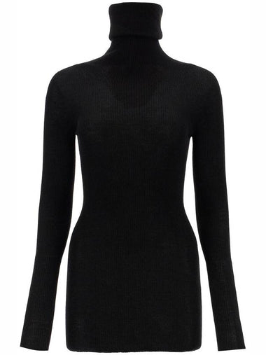 high-neck wool pullover sweater - RICK OWENS - BALAAN 1