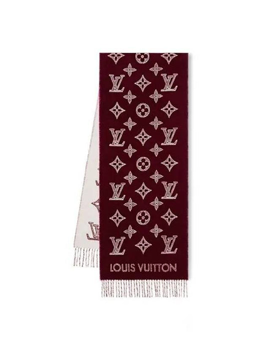 Monogram Shadow Scarf Bordeaux - LOUIS VUITTON - BALAAN 2