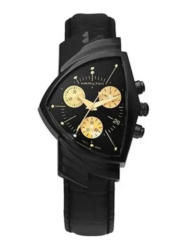 Men s leather watch 270830 - HAMILTON - BALAAN 1