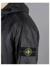 Garment Dyed Micro Yarn Hooded Jacket Black - STONE ISLAND - BALAAN 5