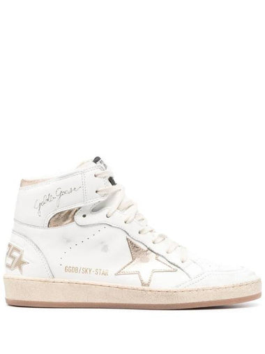 star patch lace-up sneakers - GOLDEN GOOSE - BALAAN 1