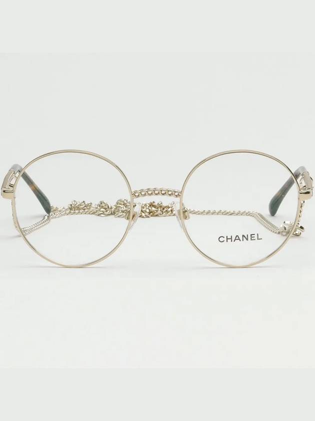 Glasses frame CH2186 C395 round CC strap chain Jenny - CHANEL - BALAAN 3