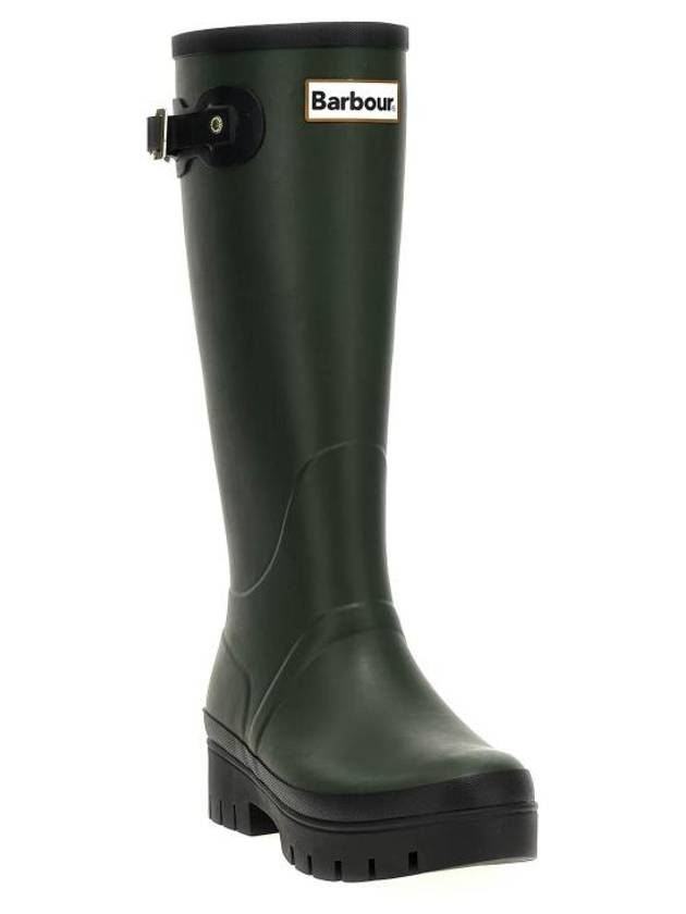 Snowden Rain Boots Green - BARBOUR - BALAAN 3