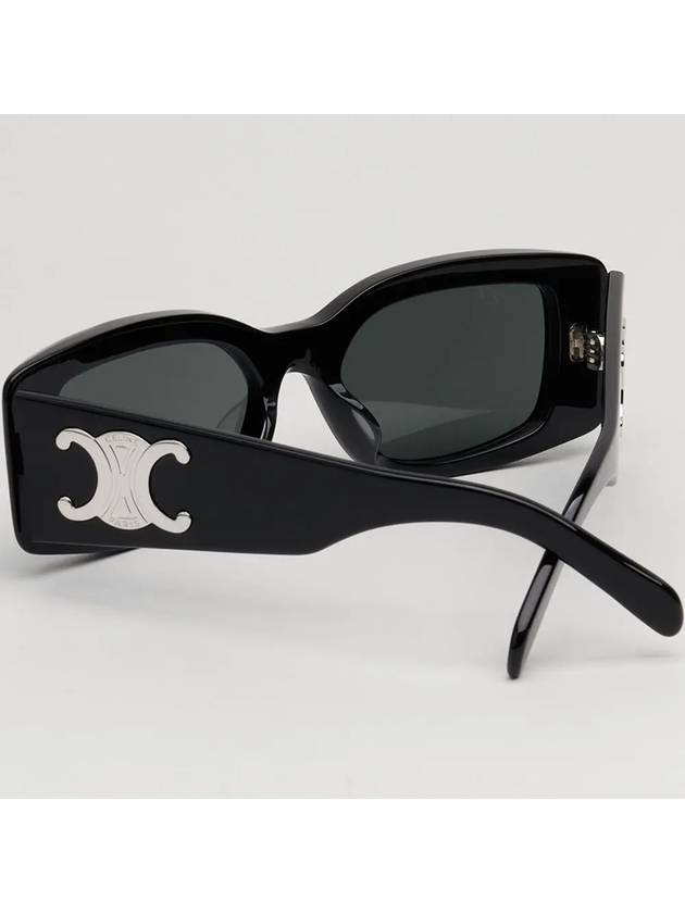 Eyewear Square Acetate Sunglasses Black - CELINE - BALAAN 5