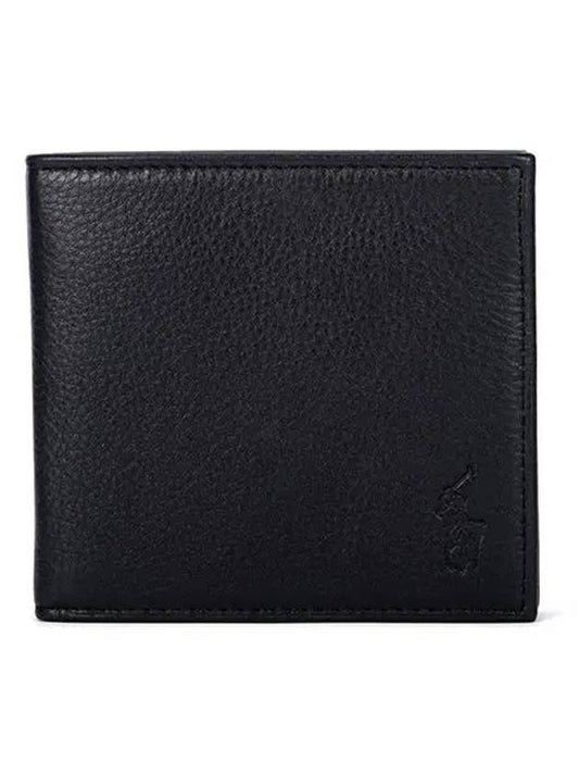 Equestrian leather wallet black - POLO RALPH LAUREN - BALAAN 2