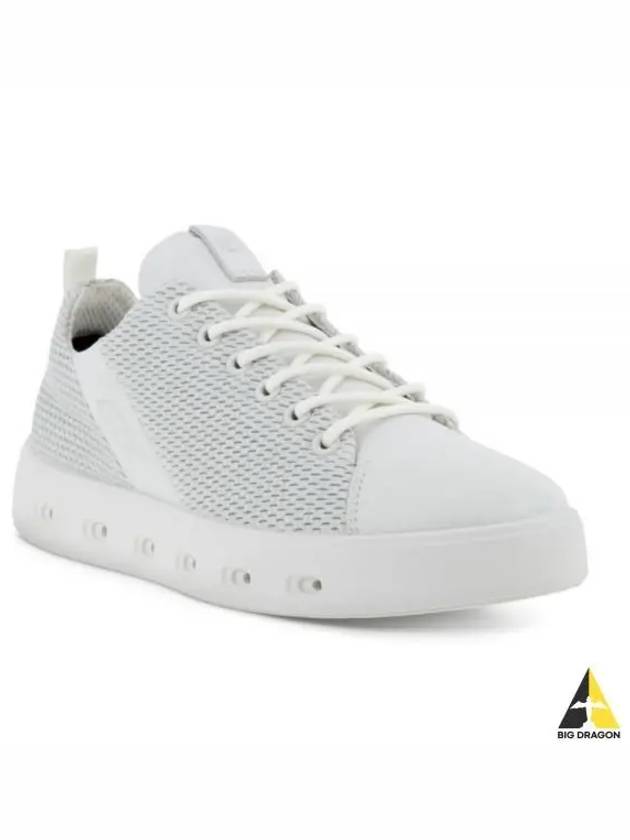 Women's Street 720 Leather Gore-Tex Low Top Sneakers White - ECCO - BALAAN 2