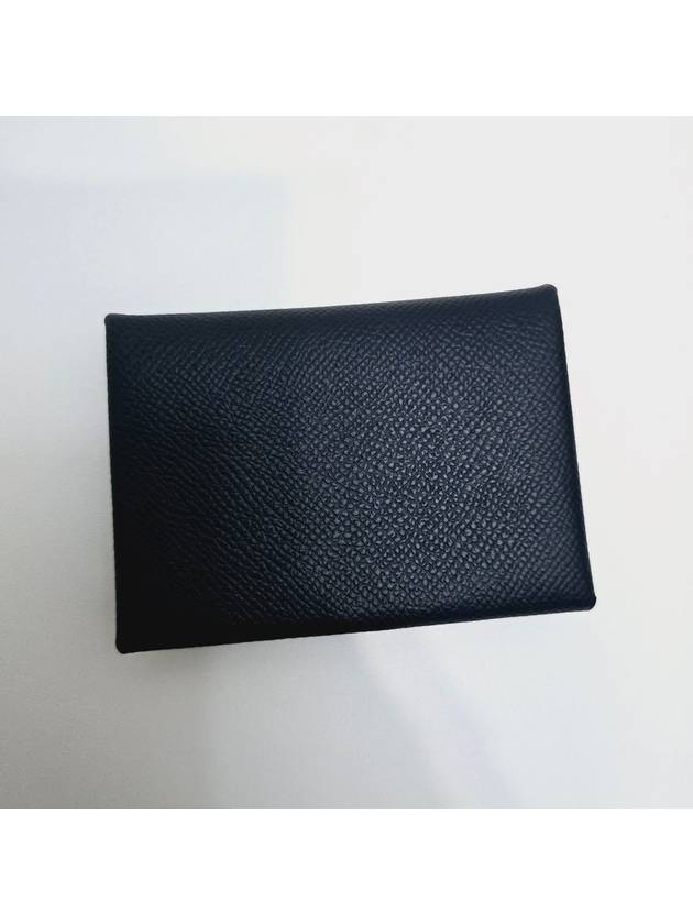 Calbiduo Card Wallet Appsong Blue Indigo H083035CK76 - HERMES - BALAAN 7