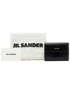 Baby Leather Half Wallet Black - JIL SANDER - BALAAN 5