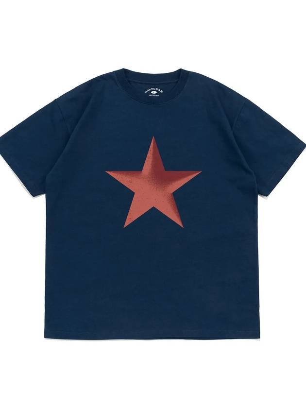 ONE STAR T SHIRTS DARK BLUE - POLYGRAM - BALAAN 2