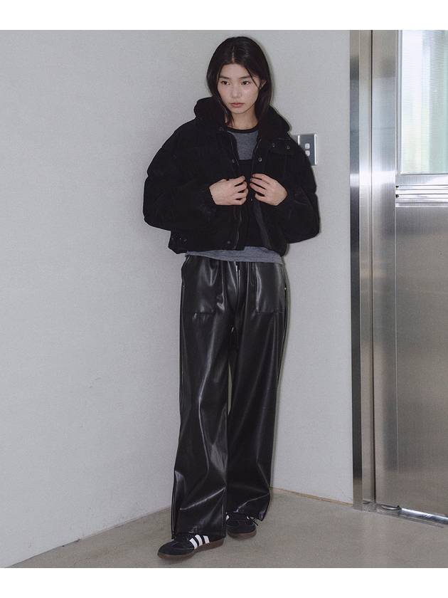 Soft leather pants Black - THE GREEN LAB - BALAAN 4