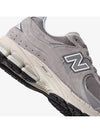 2002 Logo Mesh Low Top Sneakers Grey - NEW BALANCE - BALAAN 4