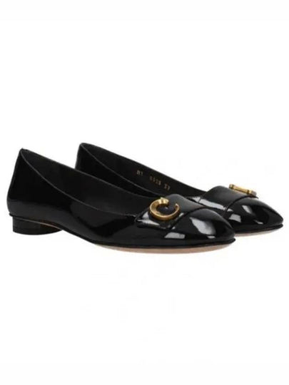 C'est Patent Leather Ballet Flat Black - DIOR - BALAAN 2