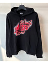 Hooded Sweatshirt A09829 0BAWT Black MENS S - DIESEL - BALAAN 1