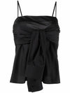 Sleeve Wrap Sleeveless Black - MAISON MARGIELA - BALAAN 1