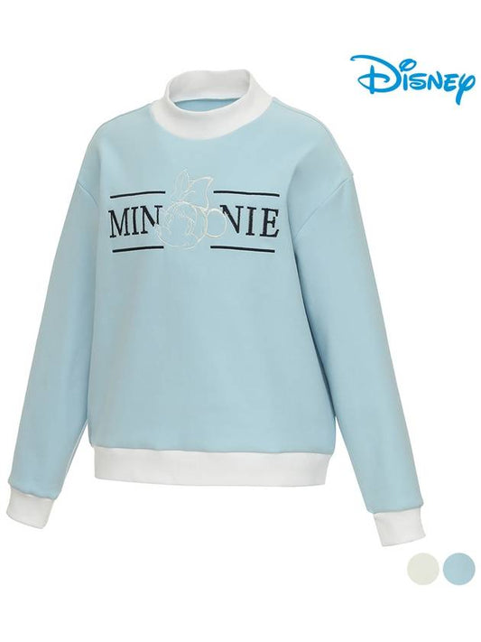 Women s brushed sweatshirt long sleeved round T shirt DN4LTS031 - DISNEY GOLF - BALAAN 2