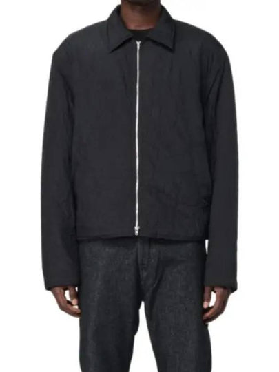 Slight Crinkle Zip-Up Jacket Black - OUR LEGACY - BALAAN 2