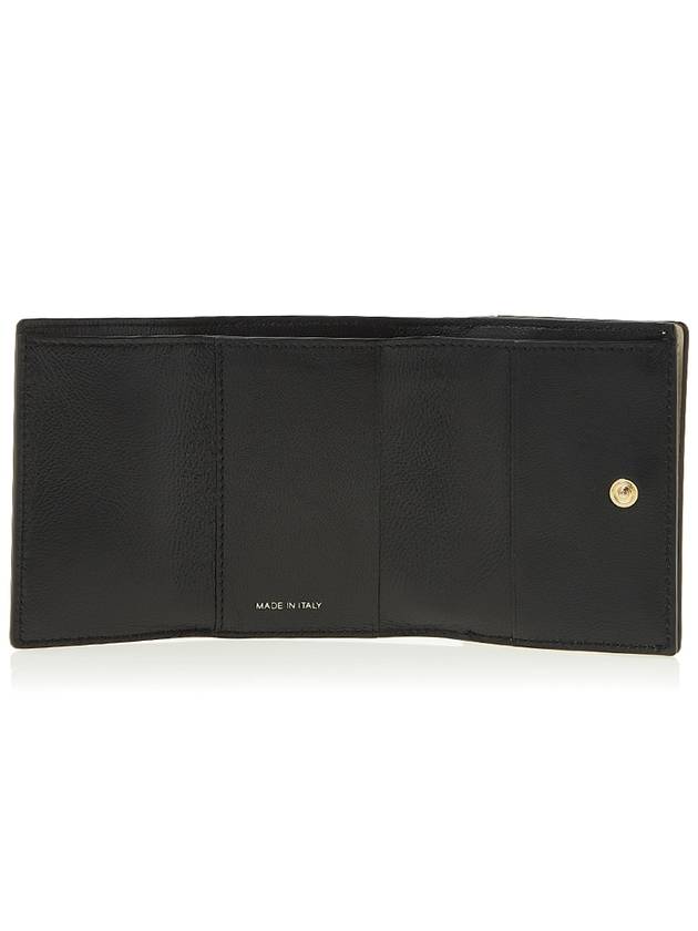 Graphic Logo Calf Leather Half Wallet Brown - MARNI - BALAAN 11