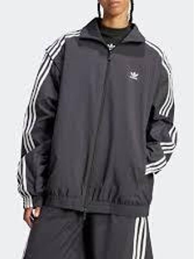 Adelenium 2 Oversized Track Jacket Black - ADIDAS - BALAAN 2