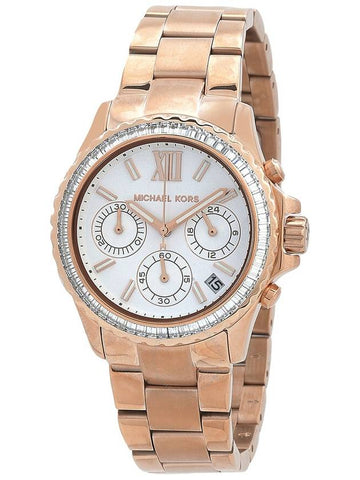 Michael Kors Chronograph Quartz Silver Dial Ladies Watch MK7213 - MICHAEL KORS - BALAAN 1