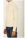 Wool Turtleneck White - TEN C - BALAAN 3