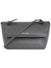 Noted Strap Mini Cross Bag Gray - ACNE STUDIOS - BALAAN.