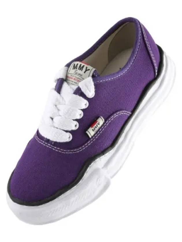 Baker Sole Canvas Low Top Sneakers Women s - MIHARA YASUHIRO - BALAAN 1