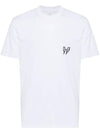 Thunderbolt Short Sleeve T Shirt White - NEIL BARRETT - BALAAN 1