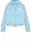 EKD Printed Hooded Jacket Blue - BURBERRY - BALAAN 2