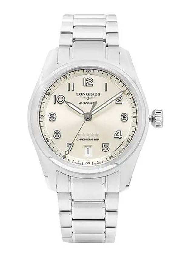 Spirit Stainless Steel Automatic Watch Champagne - LONGINES - BALAAN 2