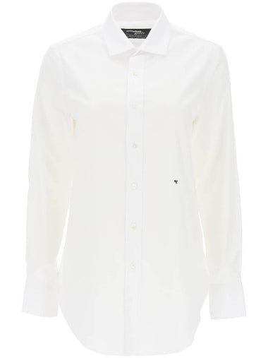 cotton twill shirt - HOMMEGIRLS - BALAAN 1