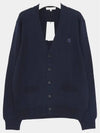 Bold Fox Head Patch Regular Cardigan Navy - MAISON KITSUNE - BALAAN 2