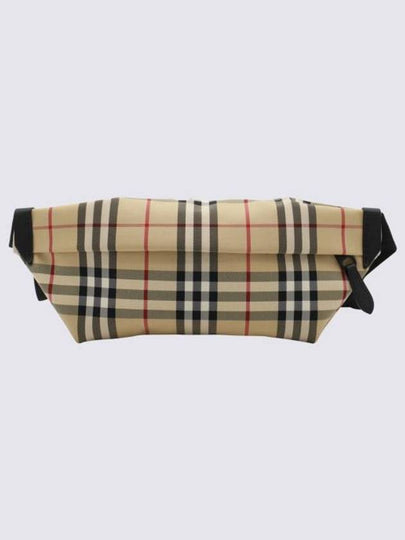 Vintage Check Motif Belt Bag Beige - BURBERRY - BALAAN 2