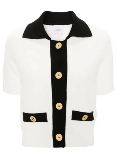 3D Knit Jacket White - PATOU - BALAAN 2