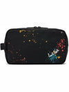 Paul Smith Black Paint Splatter Pouch - PAUL SMITH - BALAAN 2