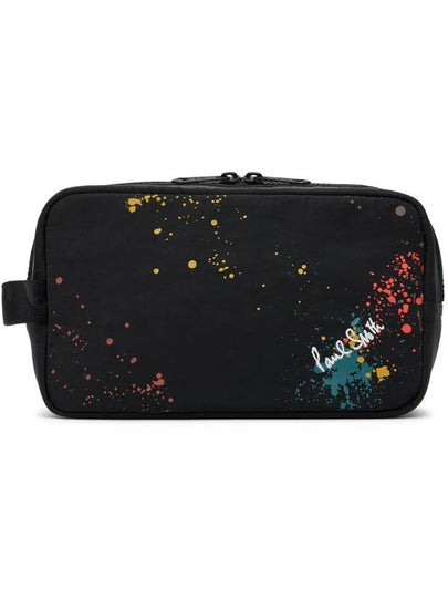 Paint Splatter Pouch Bag Black - PAUL SMITH - BALAAN 2