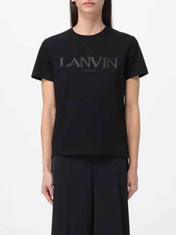 T-shirt con logo Lanvin - LANVIN - BALAAN 1