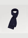 Neo Neo small checkerboard muffler navy - LOUIS VUITTON - BALAAN.