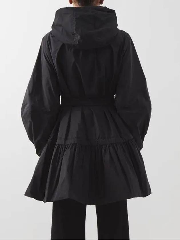 Bernieres Bernier Taffeta Hooded Coat 1C00041 54AWA 999 - MONCLER - BALAAN 5