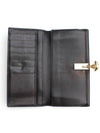 Cima black jacquard long wallet - GUCCI - BALAAN 3