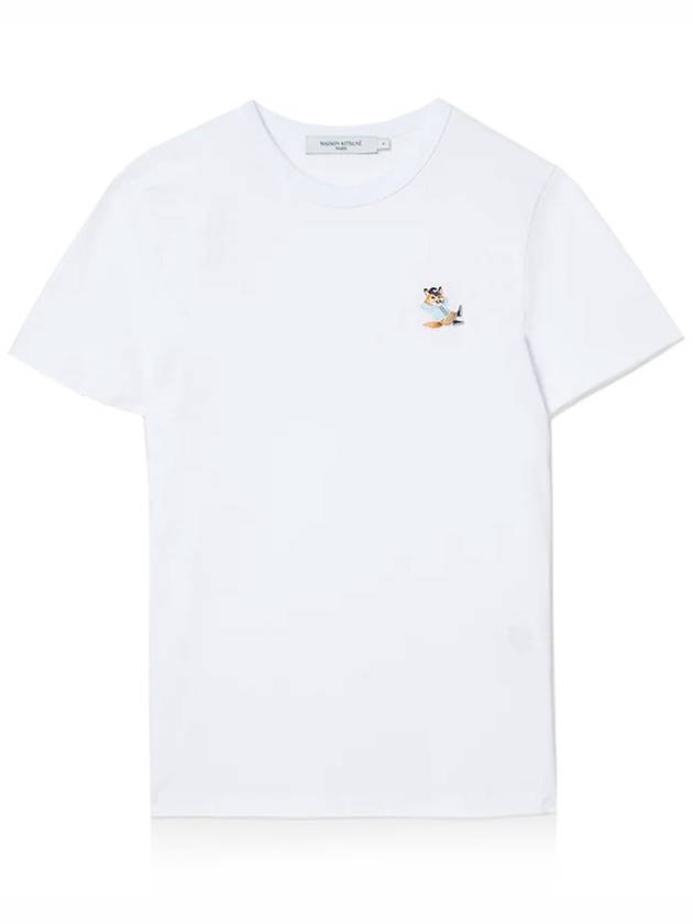 Dress Fox Men's Short Sleeve TShirt White JM00128KJ0008 - MAISON KITSUNE - BALAAN 1