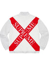 Cross Half Zip Sweatshirt Gray - SUPREME - BALAAN 1