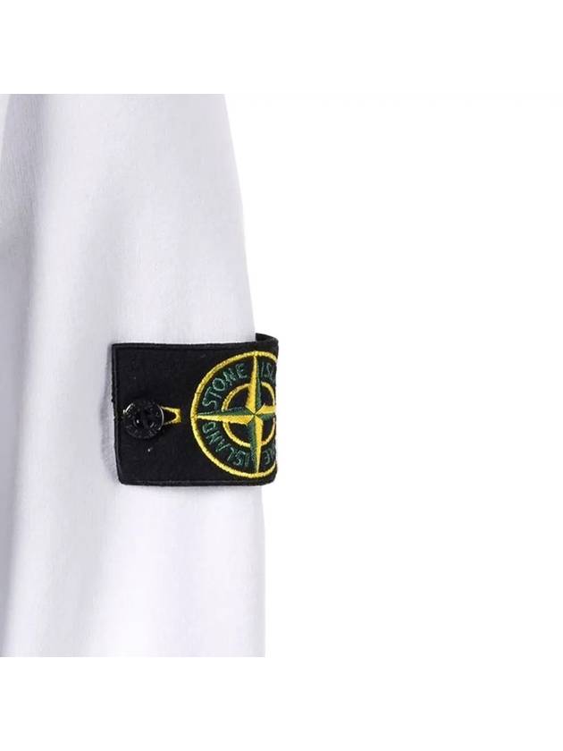 Wappen Patch Crewneck Sweatshirt White - STONE ISLAND - BALAAN 5