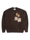 Drany Logo Mohair Knit Top Brown - ISABEL MARANT - BALAAN 2