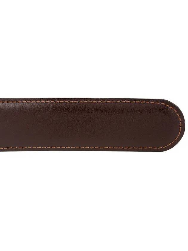 Reversible Leather Belt Black Brown - MONTBLANC - BALAAN 5