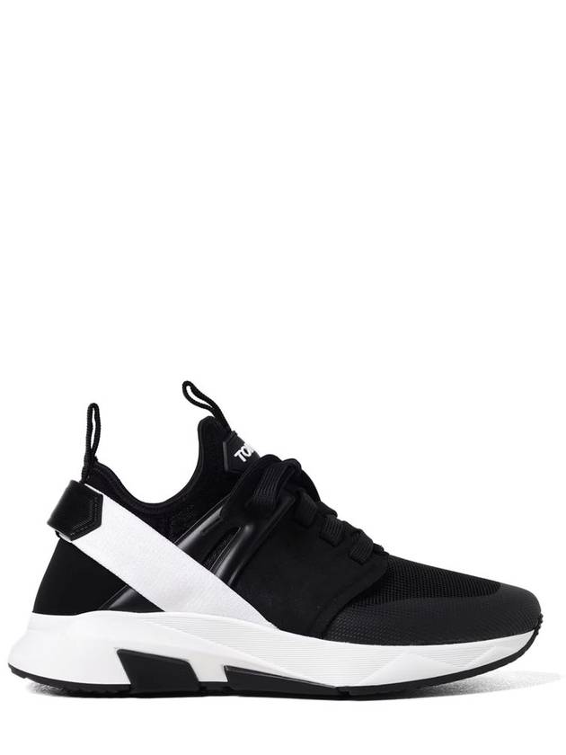 Jago Low-Top Sneakers Black - TOM FORD - BALAAN 2