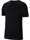 Logo Crew Neck Cotton Short Sleeve T-shirt Black - JIL SANDER - BALAAN 3