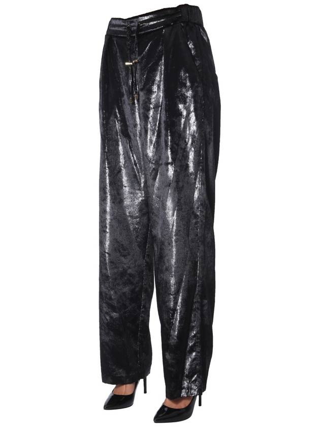 Iridescent Flare Cut Pants Black - BALMAIN - BALAAN 4