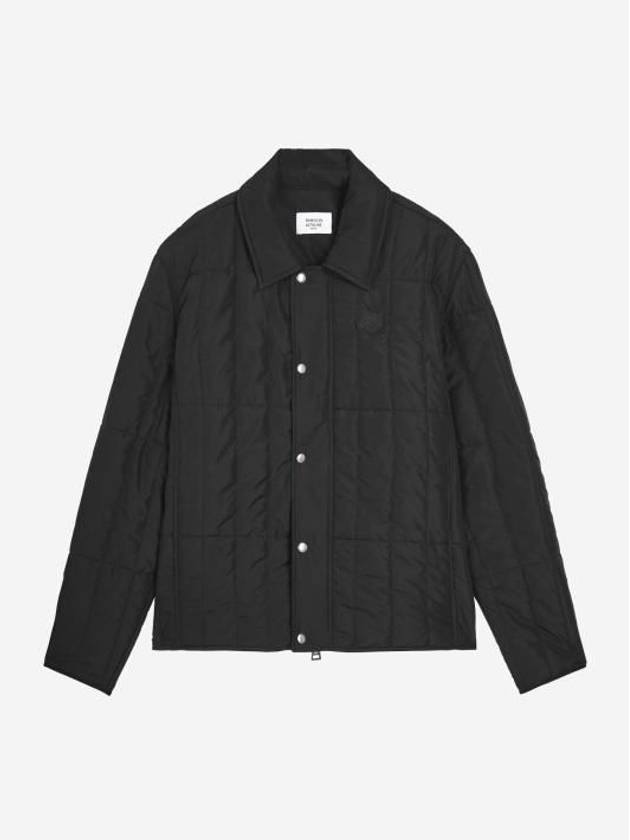 Quilted Jacket Black - MAISON KITSUNE - BALAAN 2