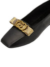 Double G Ballet Flats Black - GUCCI - BALAAN 4