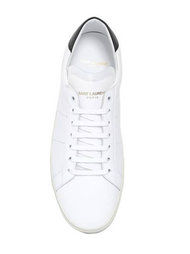 Saint Laurent SL06 leather sneakers - SAINT LAURENT - BALAAN 4